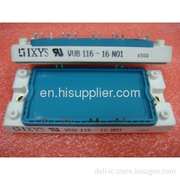 Vub116-16no1 Ixys Corporation Three Phase Rectifier Bridge With Igbt And Fast Recovery Diode For Braking System 